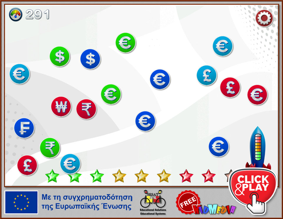 Click and play "Euro Sumbol 1"