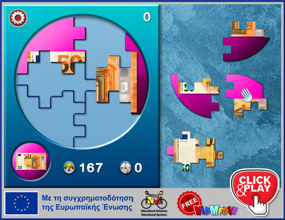 Click to play "Euro puzzle"